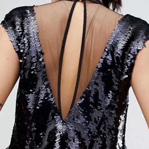 Free People Dance Till Dawn Sequin Dress NWT - Picture 8 of 8